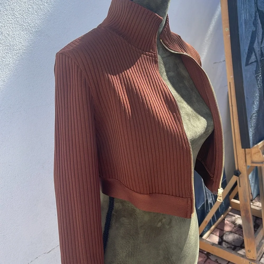 Y2K Cropped Sweater - Picture 7 of 11